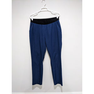 Jaanuu Blue Elastic Waist Scrub Pants Size Large